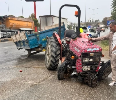 Manisa’da tırla çarpışan traktörün sürücüsü hayatını kaybetti
