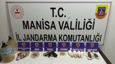 Manisa’da uyuşturucu operasyonu: 2 gözaltı
