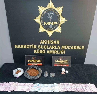 Manisa’da uyuşturucu operasyonu: 3 tutuklama
