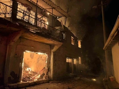 Manisa&rsquo;da yangın felaketi
