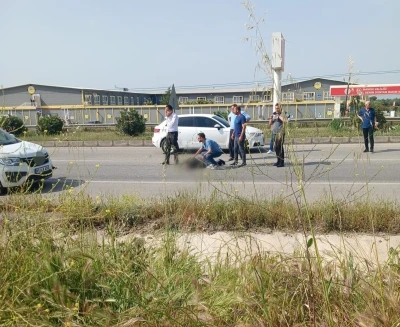 Manisa&rsquo;da yolcu otob&uuml;s&uuml;n&uuml;n &ccedil;arptığı yaya kurtarılamadı
