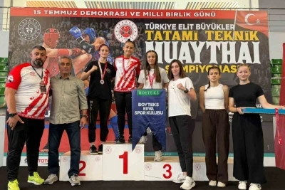 Manisalı muaythaiciler T&uuml;rkiye Şampiyonası&rsquo;na damga vurdu
