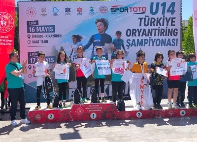 Manisalı oryantiring sporcularından T&uuml;rkiye Şampiyonasında b&uuml;y&uuml;k başarı
