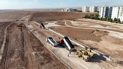 Mardin Belediyesi Nusaybin’e çevre yolu yapıyor
