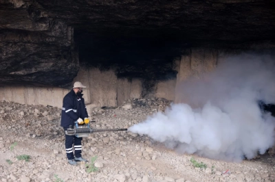 Mardin Büyükşehir’den Kışlakları  İlaçlıyor