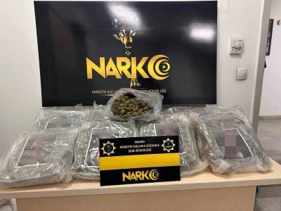 Mardin&rsquo;de 10 kilo 900 gram uyuşturucu ele ge&ccedil;irildi
