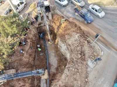 Mardin&rsquo;de 14 mahallenin i&ccedil;me suyu hattı yenilendi

