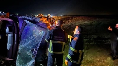 Mardin'de cip şarampole devrildi: 4 yaralı