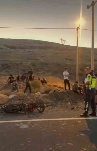 Mardin’de devrilen motosikletin sürücüsü hayatını kaybetti
