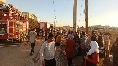 Mardin'de feci yangın: 1 çocuk öldü, 12 kişi hastaneye kaldırıldı