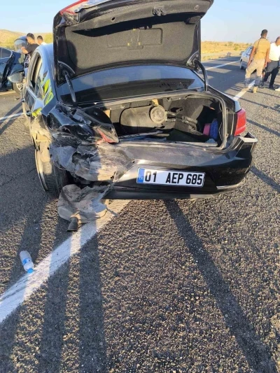 Mardin’de iki otomobil çarpıştı: 7 yaralı
