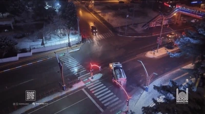 Mardin&rsquo;de karla m&uuml;cadele &ccedil;alışmaları s&uuml;r&uuml;yor
