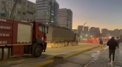 Mardin&rsquo;de kire&ccedil; fabrikasında &ccedil;ıkan yangın s&ouml;nd&uuml;r&uuml;ld&uuml;
