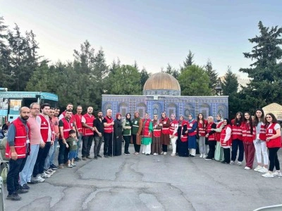 Mardin’de Kızılay’dan Gazze için etkinlik