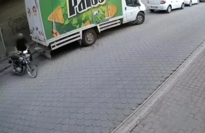 Mardin&rsquo;de motosiklet hırsızlığı kamerada
