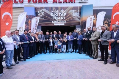 Mardin&rsquo;de "3. Kitap Fuarı" kapılarını a&ccedil;tı

