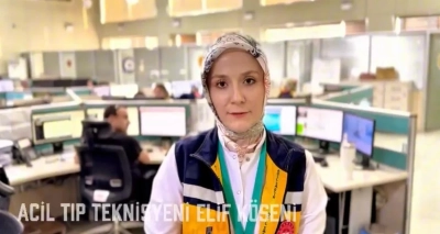 Mardin'de, Sağlık personelinin yönlendirmesi ile eşinin doğumunu girşekleştirdi