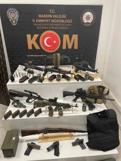 Mardin’de silah kaçakçılığı operasyonu
