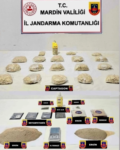 Mardin&rsquo;de Uyuşturucu Operasyonları: 5 Tutuklama