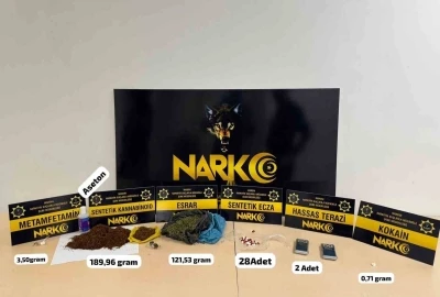 Mardin&rsquo;de uyuşturucu operasyonunda 2 ş&uuml;pheli yakalandı
