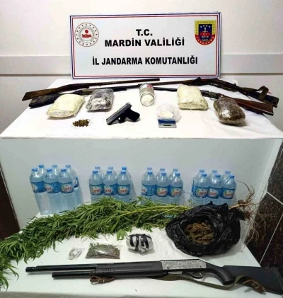 Mardin’de uyuşturucu operasyonunda 2 tutuklama
