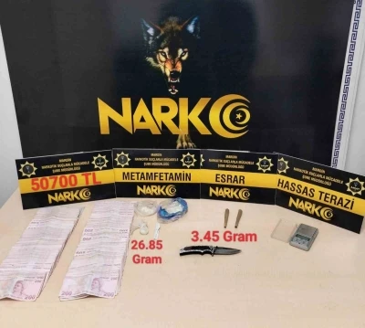 Mardin&rsquo;de uyuşturucu operasyonunda 3 ş&uuml;pheli yakalandı
