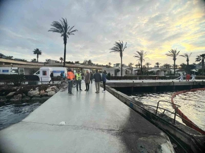 Marinada temizlik &ccedil;alışmaları başladı
