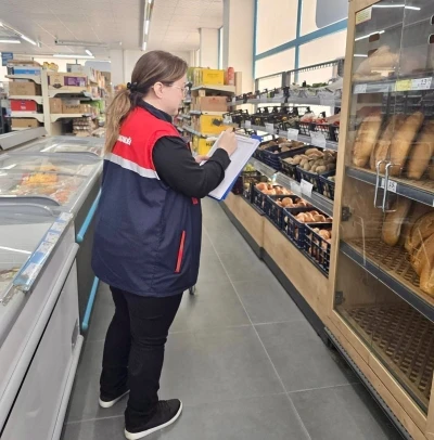 Marketlere y&ouml;nelik denetim yapıldı
