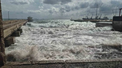 Marmara Denizi’nde şiddetli fırtına
