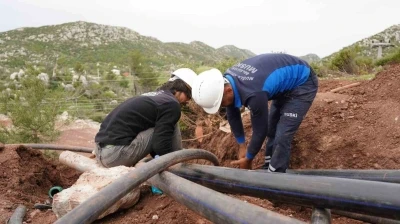 Marmaris Orhaniye ve Osmaniye Mahallelerinin su sorununu &ccedil;&ouml;z&uuml;ld&uuml;
