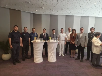 Marmaris protokol&uuml; Kurban Bayramı i&ccedil;in bir araya geldi
