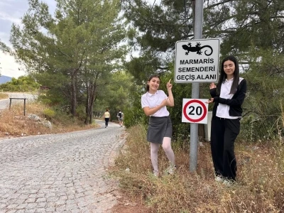 Marmaris Semenderine, &ouml;ğrencilerden yakın koruma
