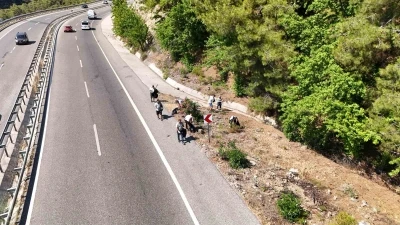 Marmaris Seyir Tepesi&rsquo;nde &ccedil;&ouml;p mesaisi
