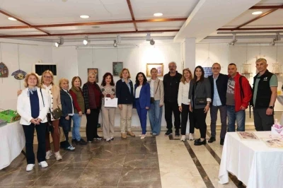 Marmaris&rsquo;te el emeği eserler g&ouml;r&uuml;c&uuml;ye &ccedil;ıktı

