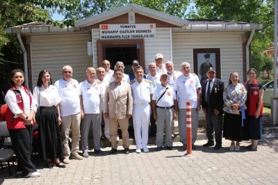 Marmaris&rsquo;te Kıbrıs Gazileri: "Yine &ccedil;ağrılsa vatan i&ccedil;in g&ouml;reve hazırız"
