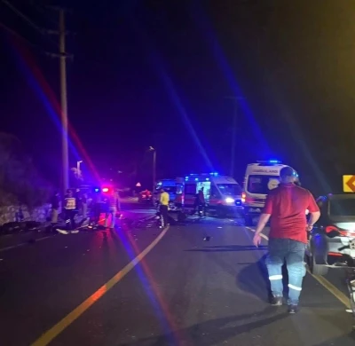 Marmaris&rsquo;te trafik kazası: 2 &ouml;l&uuml;
