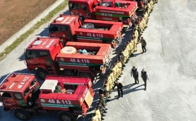 Marmaris&rsquo;te yangın sezonu &ouml;ncesi kapsamlı eğitim
