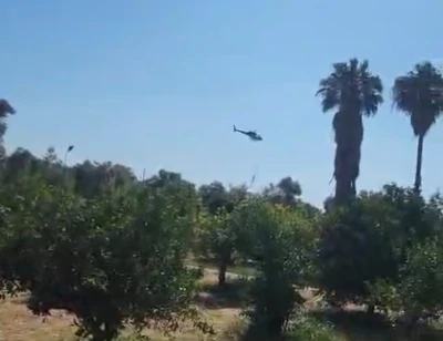 Marmaris&rsquo;te zirai alan yangını kontrol altında
