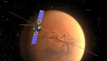 Mars'ta su var mı? Avrupa Uzay Ajansı'ndan &ccedil;arpıcı fotoğraf