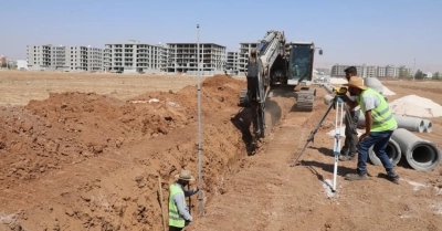 MARSU, İlçe Merkezlerinde Altyapı Yatırımlarını sürdürüyor