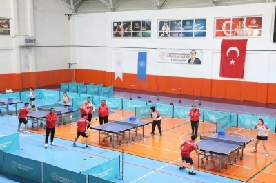 Masa Tenisi Milli Takımı, Sivas’ta kampa girdi
