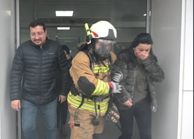 MASKİ&rsquo;de yangın tatbikatı
