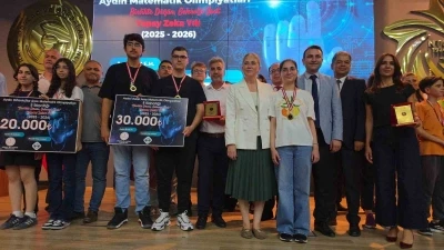 Matematik Olimpiyatları &ouml;d&uuml;lleri sahiplerini buldu
