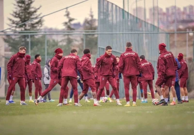 Mathias Lovik, Trabzonspor&rsquo;da ilk antrenmanına &ccedil;ıktı
