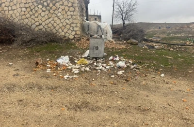 Mazıdağı&rsquo;nda vatandaşlardan toplanmayan &ccedil;&ouml;plere tepki
