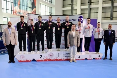 MCB&Uuml;&rsquo;l&uuml; cimnastik&ccedil;ilerden Ankara&rsquo;da madalya yağmuru
