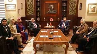 MEB Bakan M&uuml;şaviri Subaşı&rsquo;ndan Rekt&ouml;r Kırışık&rsquo;a ziyaret
