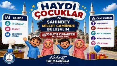 Mehmet Tahmazoğlu&rsquo;ndan &Ccedil;ocuklara Cami Daveti