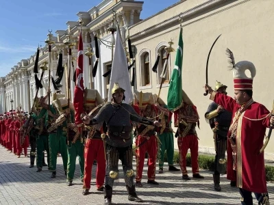 Mehteran gösterileri Yıldız Sarayı’nda sona erdi
