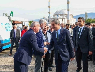 Mekece’de sosyal tesisin temeli atıldı
